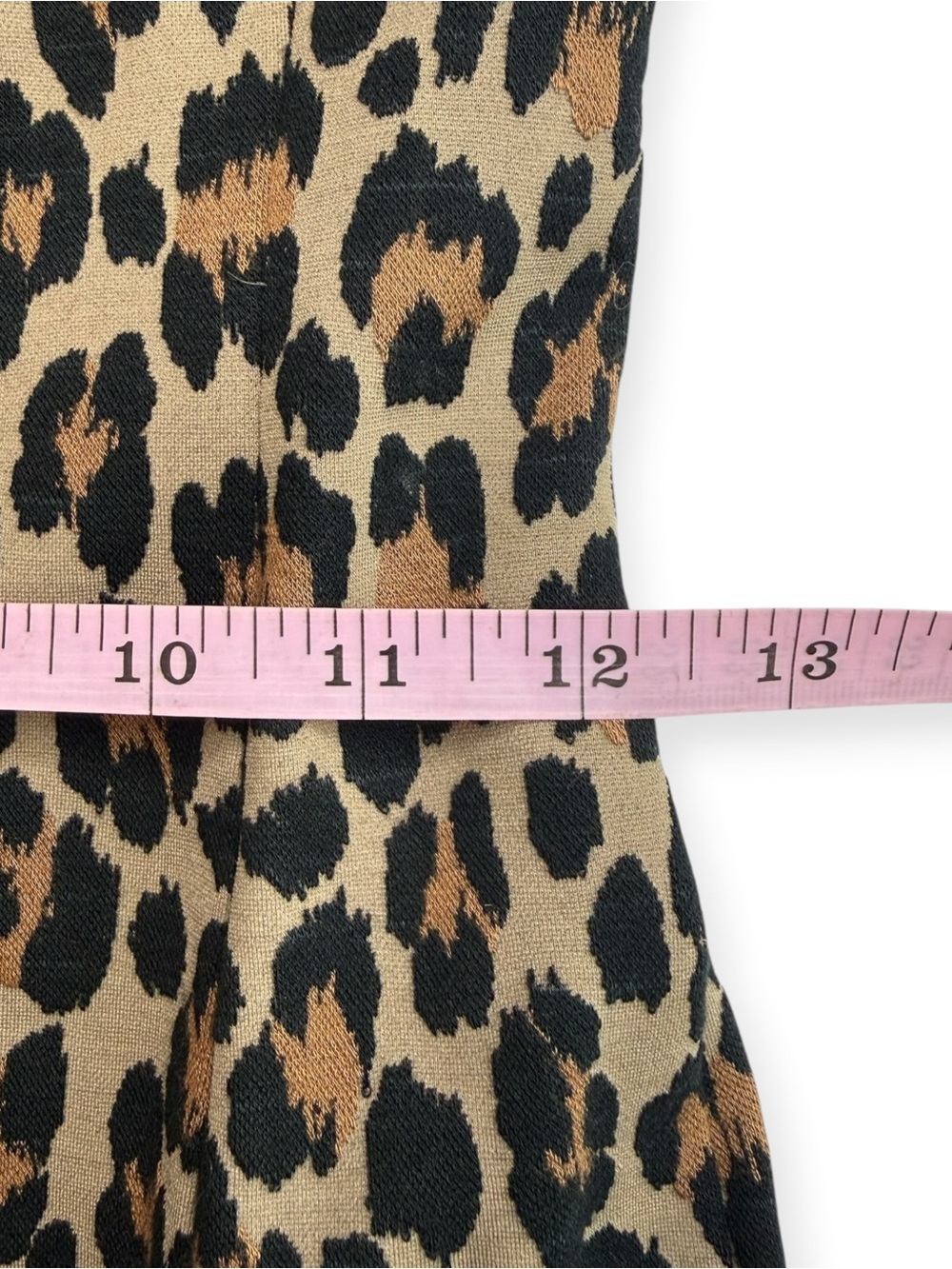 SPANX NWT Brown Leopard Print Strapless Robe Midi Bustier Dress Size XS P0977 - Picture 10 of 11
